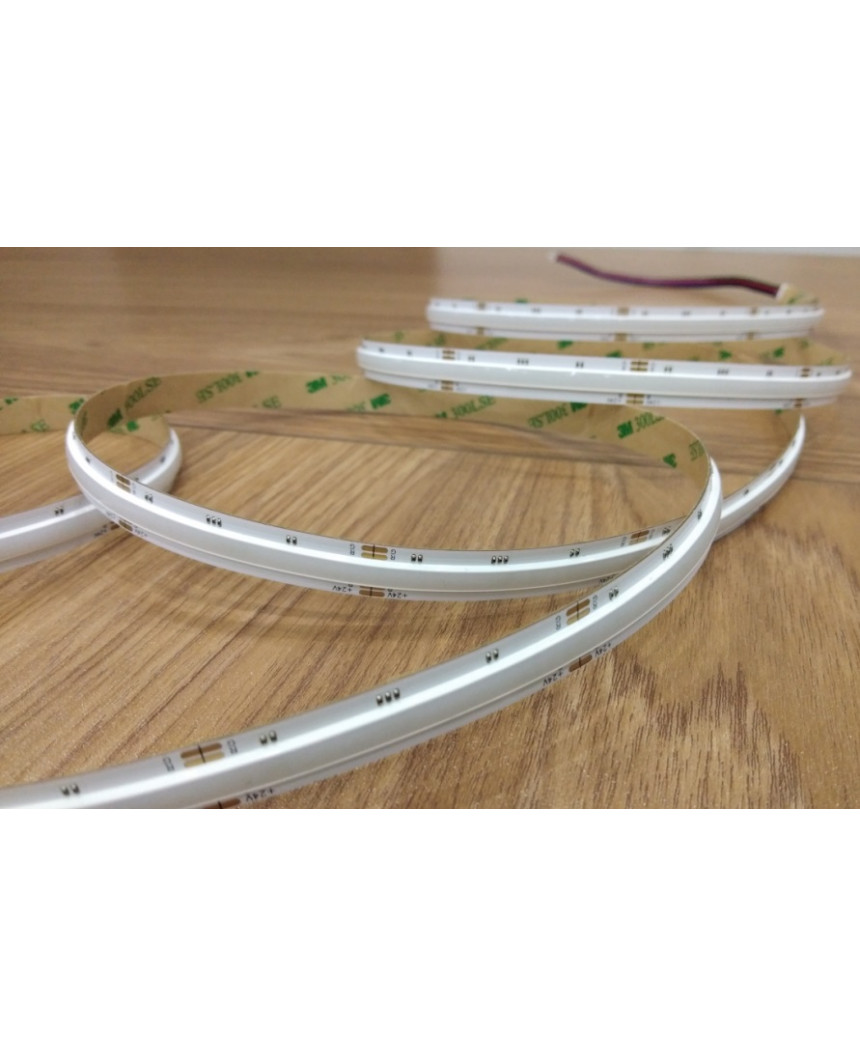 24VDC COB LED Strip With Bounding Wall RGB 15W M IP20 5m 75W Pro