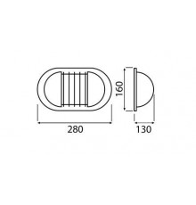 POLO XL Ceiling / Wall / Corner Light Lamp, ES / E27, max. 100W, IP54, plastics cage, glass cover, HF motion sensor POLO XL Ceiling / Wall / Corner Light Lamp, ES / E27, max. 100W, IP54, plastics cage, glass cover, HF motion sensor