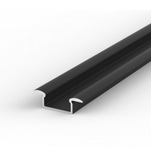 E1 1m / 1000mm recessed LED aluminium extrusion 15mm x 6mm with high quality diffuser E1 1m / 1000mm recessed LED aluminium extrusion 15mm x 6mm with high quality diffuser