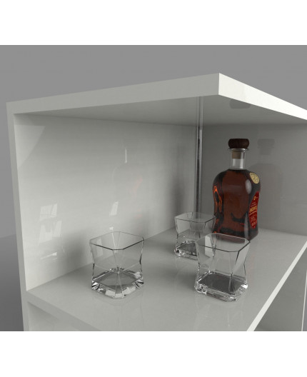 E3 Corner LED Profile Sample - Silver Anodised E3 Corner LED Profile Sample - Silver Anodised