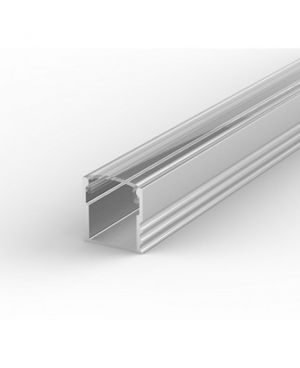 EH2 1m / 1000mm LED aluminium extrusion 15mm x 15mm with high quality diffuser and end caps (option) EH2 1m / 1000mm LED aluminium extrusion 15mm x 15mm with high quality diffuser and end caps (option)