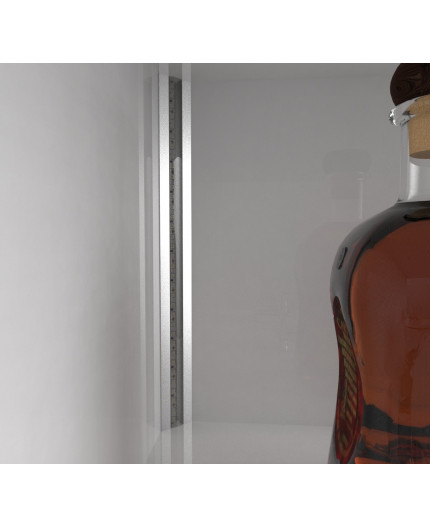 E3F Corner LED Profile Sample - Silver 45° Extrusion E3F Corner LED Profile Sample - Silver 45° Extrusion