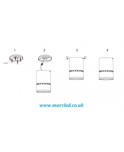 20W Surface Mounted LED lamp for commercial lighting 20W Surface Mounted LED lamp for commercial lighting
