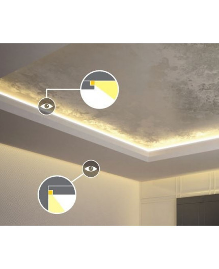 LED profile FRAME14 BC/Q anod. LED profile FRAME14 BC/Q anod.