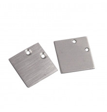 Sample of Corner Plaster-in LED profile 3DC for drywall, set with opal cover Sample of Corner Plaster-in LED profile 3DC for drywall, set with opal cover