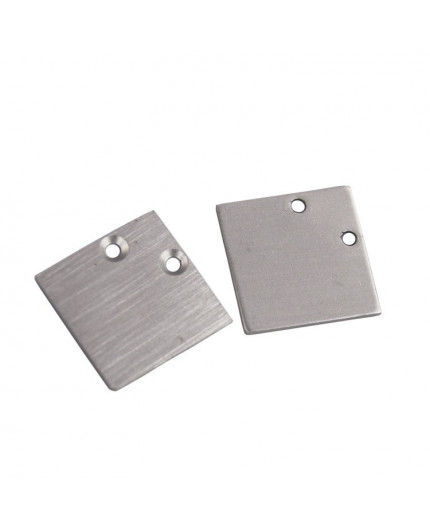 Sample of Corner Plaster-in LED profile 3DC for drywall, set with opal cover Sample of Corner Plaster-in LED profile 3DC for drywall, set with opal cover