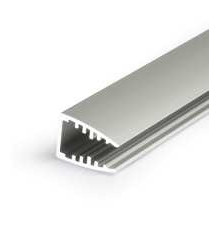 Sample of G1 glass 6mm LED profile, anodized