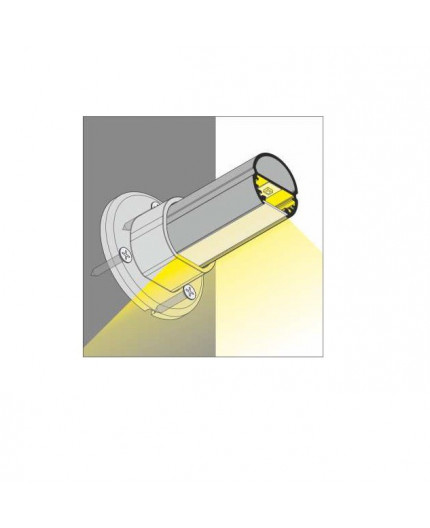 W1 Extra End Holder (Pair) for Oval Wardrobe Clothes Hanging Rail W1 Extra End Holder (Pair) for Oval Wardrobe Clothes Hanging Rail