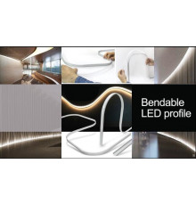 3m bendable/ flexible aluminium LED profile O2 easy to bend no tooling 3m bendable/ flexible aluminium LED profile O2 easy to bend no tooling
