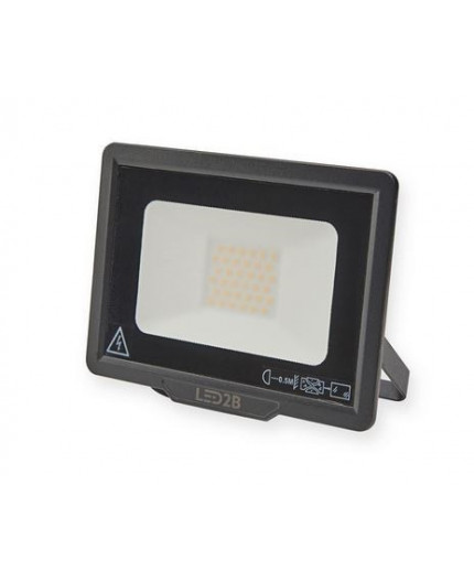 LED floodlight MH 30W IP65, black, warm white 3000K LED floodlight MH 30W IP65, black, warm white 3000K