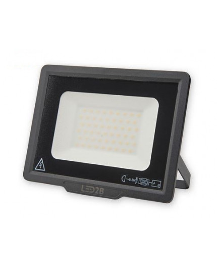 LED floodlight MH 50W IP65, black, warm white 3000K LED floodlight MH 50W IP65, black, warm white 3000K