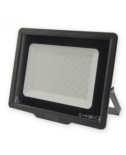 LED floodlight MH 100W IP65, black, cool white 6000K LED floodlight MH 100W IP65, black, cool white 6000K