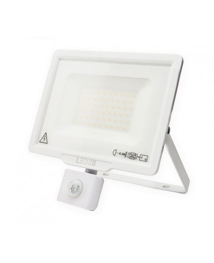 LED floodlight MHC with motion sensor 50W, white, warm white 3000K LED floodlight MHC with motion sensor 50W, white, warm white 3000K