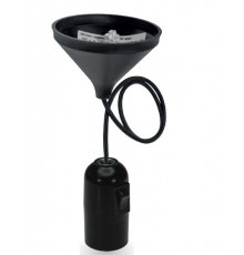 Vintage pendant lamp, bakelite bulb holder E27 with rocker switch, IP20, black Vintage pendant lamp, bakelite bulb holder E27 with rocker switch, IP20, black