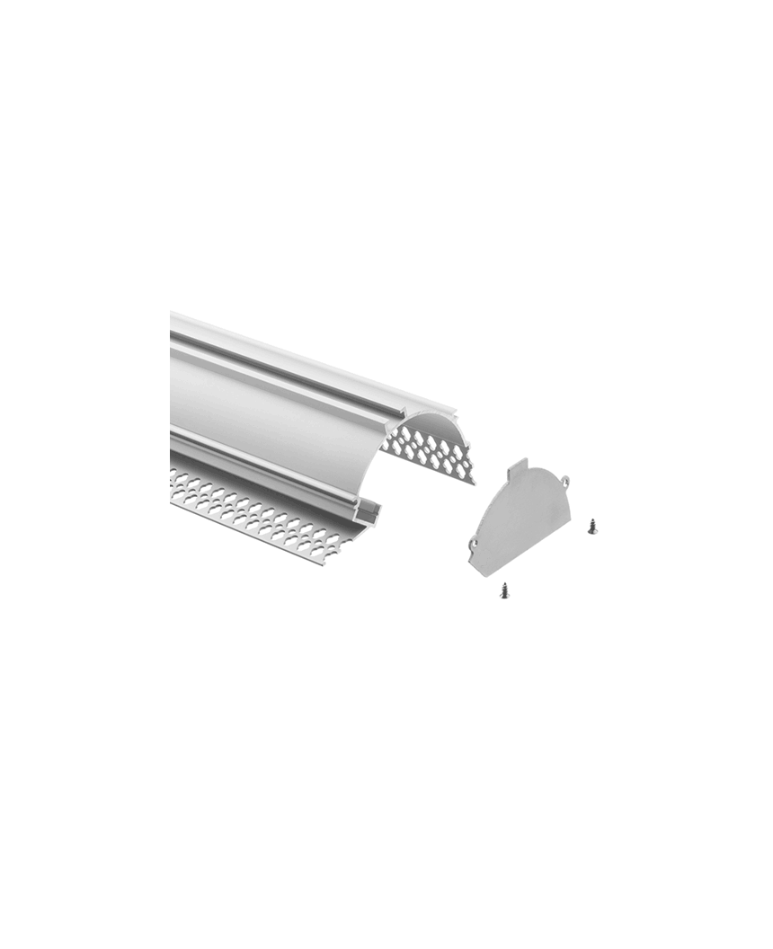 APA1 extra end cap for LED profile - LED Clearance - Marc LED Ltd