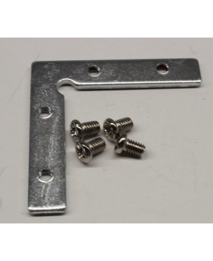 APA1, APA2, DW1, DW2, DW3, DC1, DC2 connection bracket / connector 90 degree, horizontal, for LED aluminium profile APA1, APA2, DW1, DW2, DW3, DC1, DC2 connection bracket / connector 90 degree, horizontal, for LED aluminium profile