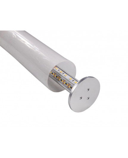 R1 LED profile, 1m, 360 degree Beam Angle Tube 76mm, vertical suspended R1 LED profile, 1m, 360 degree Beam Angle Tube 76mm, vertical suspended