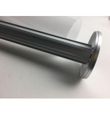 R1 LED profile, 360 degree Beam Angle Tube 76mm, 1m / 1000mm, vertical suspended R1 LED profile, 360 degree Beam Angle Tube 76mm, 1m / 1000mm, vertical suspended