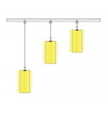 R1 LED profile, 360 degree Beam Angle Tube 76mm, 1m / 1000mm, vertical suspended R1 LED profile, 360 degree Beam Angle Tube 76mm, 1m / 1000mm, vertical suspended