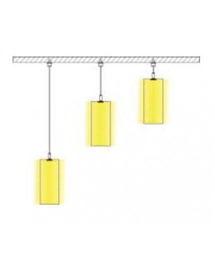 R1 LED profile, 1m, 360 degree Beam Angle Tube 76mm, vertical suspended R1 LED profile, 1m, 360 degree Beam Angle Tube 76mm, vertical suspended