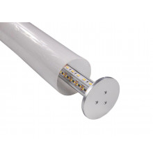 R1 LED profile, 360 degree Beam Angle Tube 76mm, 2m / 2000mm, veritcal suspened R1 LED profile, 360 degree Beam Angle Tube 76mm, 2m / 2000mm, veritcal suspened