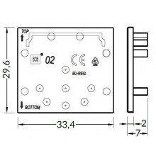 TXL2 extra end cap for LED profile TXL2 extra end cap for LED profile