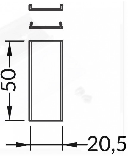 T3, TL2, TL2F, TXL2, TCW2 connector, straight / 180 degree for LED profile T3, TL2, TL2F, TXL2, TCW2 connector, straight / 180 degree for LED profile