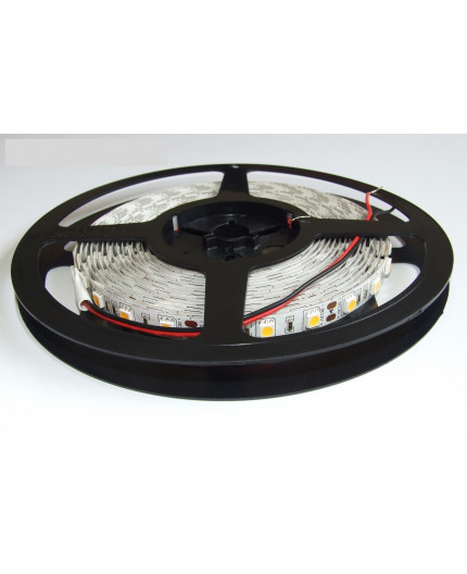 12VDC LED tape, natural white 4000K, 14.4W/m, 5m (72W 300 LED) SMD5050 12VDC LED tape, natural white 4000K, 14.4W/m, 5m (72W 300 LED) SMD5050