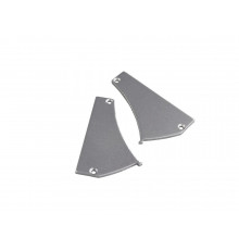 1m Plaster-in LED profile DW3 for ceiling and drywall, set with opal cover 1m Plaster-in LED profile DW3 for ceiling and drywall, set with opal cover