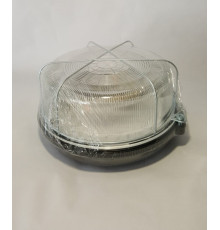OLIVIA Ceiling / Wall Bulkhead Light Lamp, ES / E27, max. 100W, IP54, black bakelite, glass cover, steel cage OLIVIA Ceiling / Wall Bulkhead Light Lamp, ES / E27, max. 100W, IP54, black bakelite, glass cover, steel cage