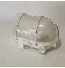 5W 220-240VAC 4000K 580lm OVAL 60 LED Bulkhead Light Lamp IP54 removable steel cage, glass cover 5W 220-240VAC 4000K 580lm OVAL 60 LED Bulkhead Light Lamp IP54 removable steel cage, glass cover