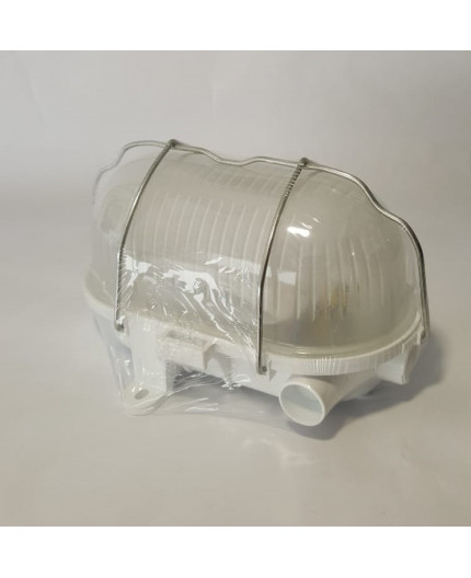 5W 220-240VAC 4000K 580lm OVAL 60 LED Bulkhead Light Lamp IP54 removable steel cage, glass cover 5W 220-240VAC 4000K 580lm OVAL 60 LED Bulkhead Light Lamp IP54 removable steel cage, glass cover