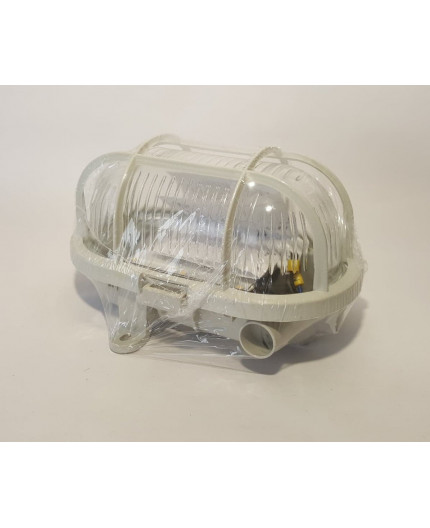 5W 220-240VAC 4000K 580lm OVAL 60 LED Bulkhead Light Lamp IP54 plastic cage, glass cover 5W 220-240VAC 4000K 580lm OVAL 60 LED Bulkhead Light Lamp IP54 plastic cage, glass cover