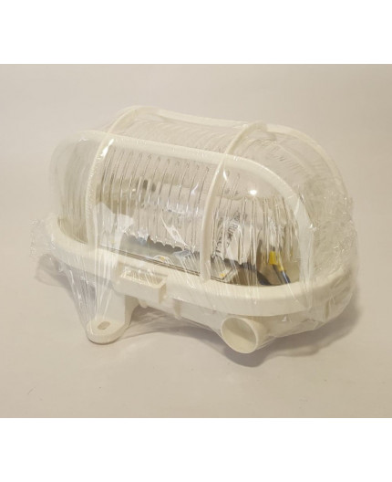 5W 220-240VAC 4000K 580lm OVAL 60 LED Bulkhead Light Lamp IP54 plastic cage, glass cover 5W 220-240VAC 4000K 580lm OVAL 60 LED Bulkhead Light Lamp IP54 plastic cage, glass cover