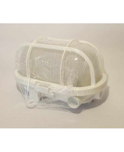 5W 220-240VAC 4000K 580lm OVAL 60 LED Bulkhead Light Lamp IP54 plastic cage, glass cover 5W 220-240VAC 4000K 580lm OVAL 60 LED Bulkhead Light Lamp IP54 plastic cage, glass cover