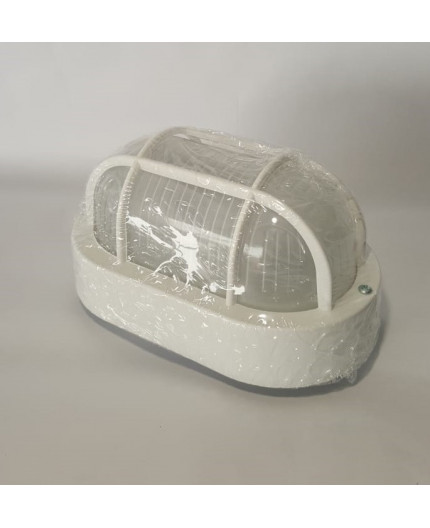 5W 220-240VAC 4000K 580lm OVAL 60 STYLE LED Bulkhead Light Lamp IP54, plastic cage, glass cover 5W 220-240VAC 4000K 580lm OVAL 60 STYLE LED Bulkhead Light Lamp IP54, plastic cage, glass cover