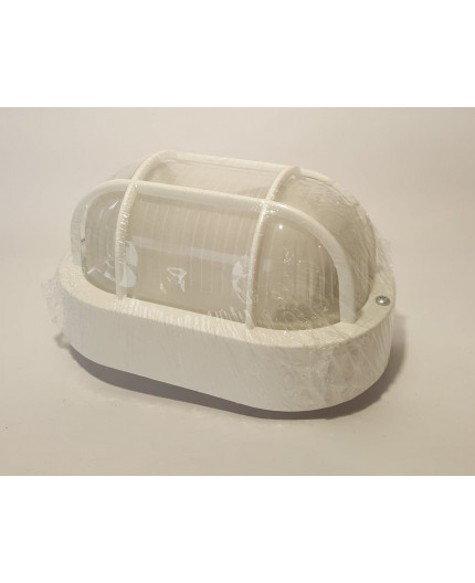 5W 4000K 570lm OVAL 60 STYLE 12V/24V LED Bulkhead Light Lamp IP54, plastic cage, glass cover 5W 4000K 570lm OVAL 60 STYLE 12V/24V LED Bulkhead Light Lamp IP54, plastic cage, glass cover