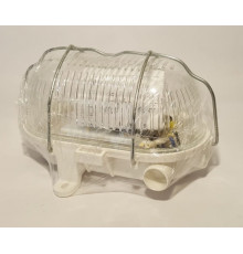 5W 220-240VAC 4000K 580lm OVAL 60 LED Bulkhead Light Lamp IP54 removable steel cage, glass cover 5W 220-240VAC 4000K 580lm OVAL 60 LED Bulkhead Light Lamp IP54 removable steel cage, glass cover