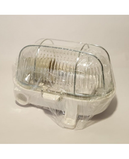 6W 4000K 690lm OVAL 100 LED Bulkhead Light Lamp IP44 steel cage, glass cover 6W 4000K 690lm OVAL 100 LED Bulkhead Light Lamp IP44 steel cage, glass cover