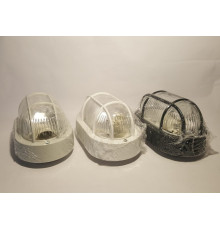 OVAL 60 STYLE, ES / E27, Bulkhead Light Lamp, IP54, plastic cage, glass cover OVAL 60 STYLE, ES / E27, Bulkhead Light Lamp, IP54, plastic cage, glass cover
