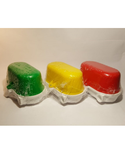 Signal lamp OVAL 60, ES / E27, Bulkhead Light, IP54, white bakelite, polypropylene cover Signal lamp OVAL 60, ES / E27, Bulkhead Light, IP54, white bakelite, polypropylene cover