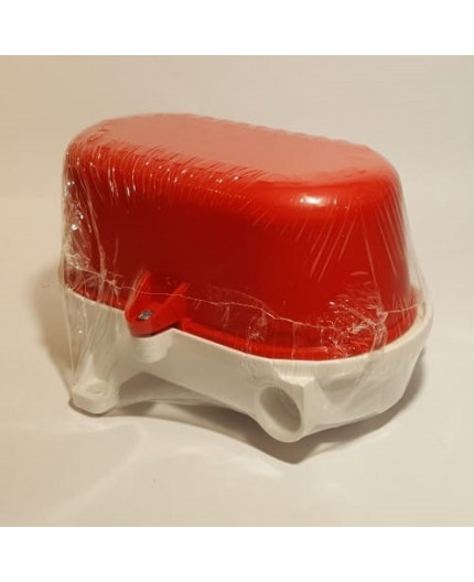 Signal lamp OVAL 60, ES / E27, Bulkhead Light, IP54, white bakelite, polypropylene cover Signal lamp OVAL 60, ES / E27, Bulkhead Light, IP54, white bakelite, polypropylene cover