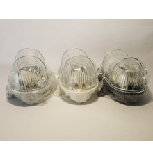 OVAL 100, ES / E27, Bulkhead Light Lamp, IP44, steel cage, glass cover OVAL 100, ES / E27, Bulkhead Light Lamp, IP44, steel cage, glass cover