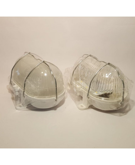 5W 220-240VAC 4000K 580lm OVAL 60 LED Bulkhead Light Lamp IP54 removable steel cage, glass cover 5W 220-240VAC 4000K 580lm OVAL 60 LED Bulkhead Light Lamp IP54 removable steel cage, glass cover