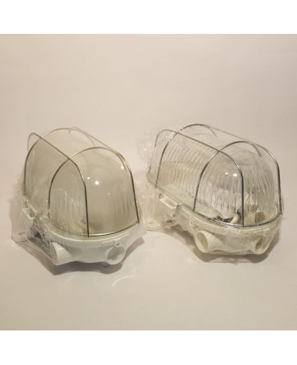 5W 220-240VAC 4000K OVAL 60 LED Bulkhead Light Lamp IP54 steel cage, glass cover 5W 220-240VAC 4000K OVAL 60 LED Bulkhead Light Lamp IP54 steel cage, glass cover