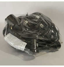 11m Outdoor / Indoor Festoon Lighting String (garland) with 10 bakelite lamp holders E27, IP44, black, socket at the end 11m Outdoor / Indoor Festoon Lighting String (garland) with 10 bakelite lamp holders E27, IP44, black, socket at the end