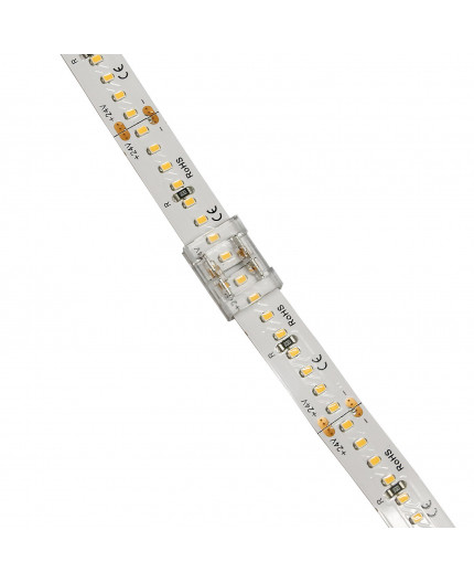 2 Pin Tape to Tape Connector for 10mm IP20 Single Colour COB/SMD, no soldering 2 Pin Tape to Tape Connector for 10mm IP20 Single Colour COB/SMD, no soldering