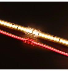 2 Pin Tape to Tape Connector for IP20 Single Colour 10mm COB/SMD, no soldering 2 Pin Tape to Tape Connector for IP20 Single Colour 10mm COB/SMD, no soldering