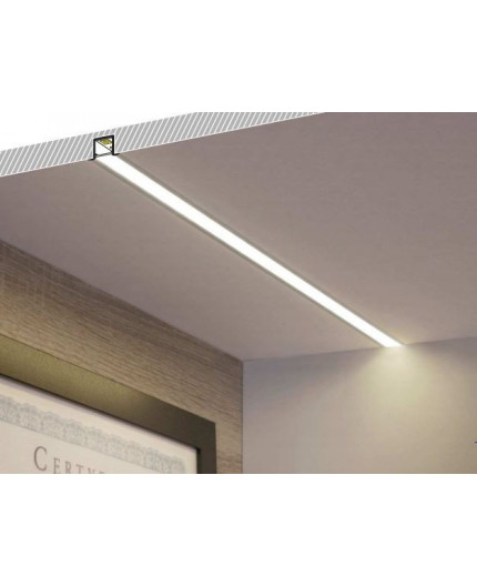 LED profile SMART-IN10 AC2/Z black anod. LED profile SMART-IN10 AC2/Z black anod.