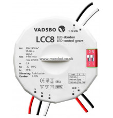 LCC8 driver and dimmer for constant current LED lights up to 8W LCC8 driver and dimmer for constant current LED lights up to 8W